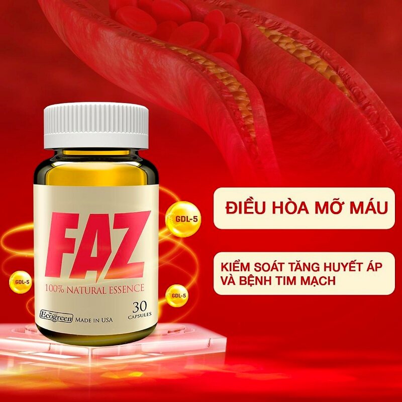 faz hỗ trợ kiểm soát bệnh tim mạch