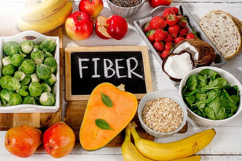 bổ sung nhiều thực phẩm chất sơ