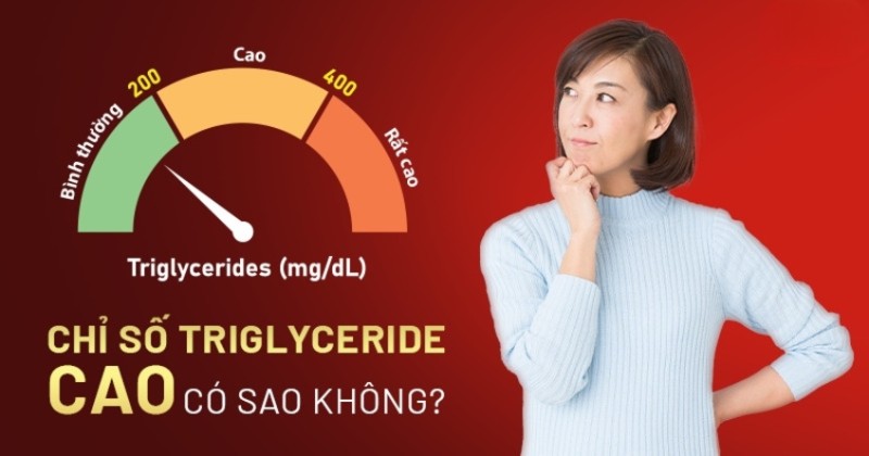 chỉ số triglyceride cao