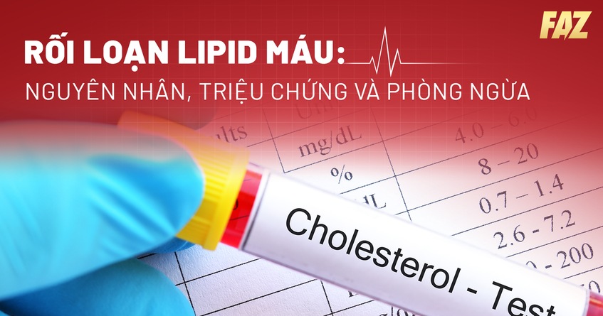 Rối loạn lipid máu: Nguyên nhân, triệu chứng và cách phòng ngừa