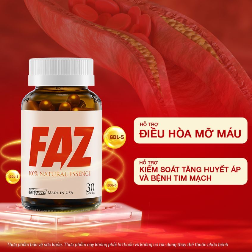 chế độ ăn giảm triglyceride và faz