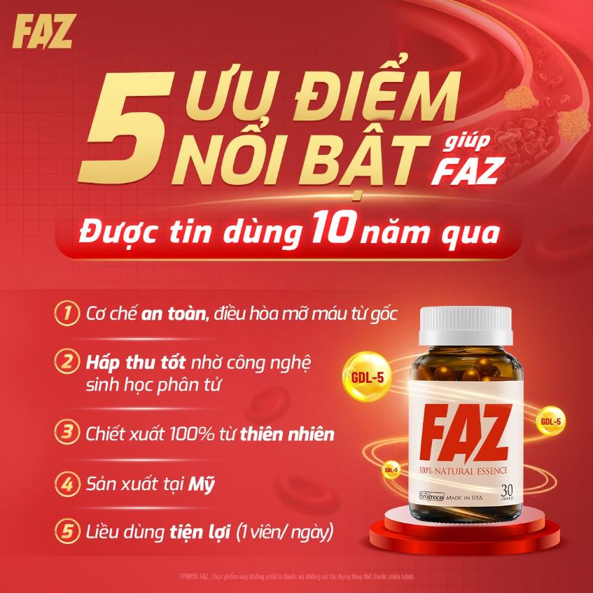 faz có tác dụng gì