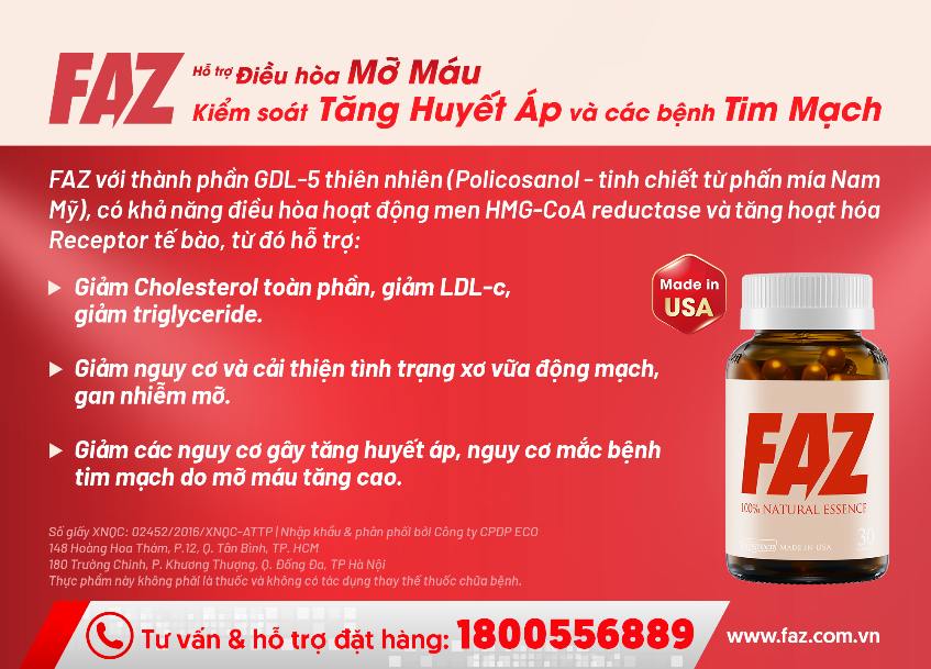 tăng triglyceride máu và faz