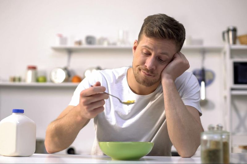 chán ăn do dùng khổ qua quá mức