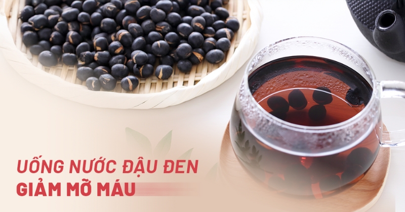 Uống nước đậu đen giảm mỡ máu thực hư ra sao?