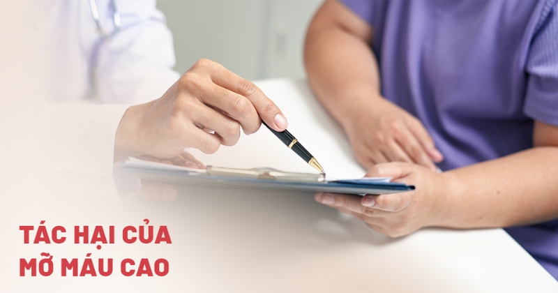 11 tác hại của mỡ máu cao​ nguy hiểm khôn lường