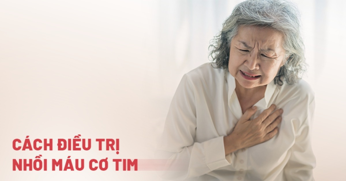 6 cách điều trị nhồi máu cơ tim cấp cập nhật theo phác đồ mới nhất