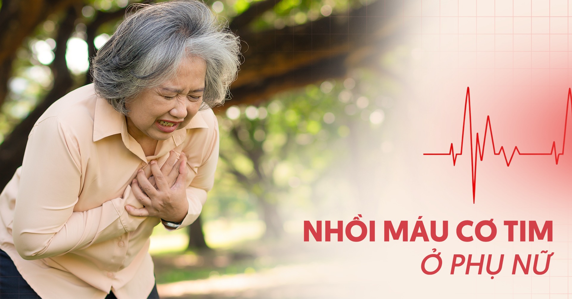 dấu hiệu nhồi máu cơ tim ở phụ nữ