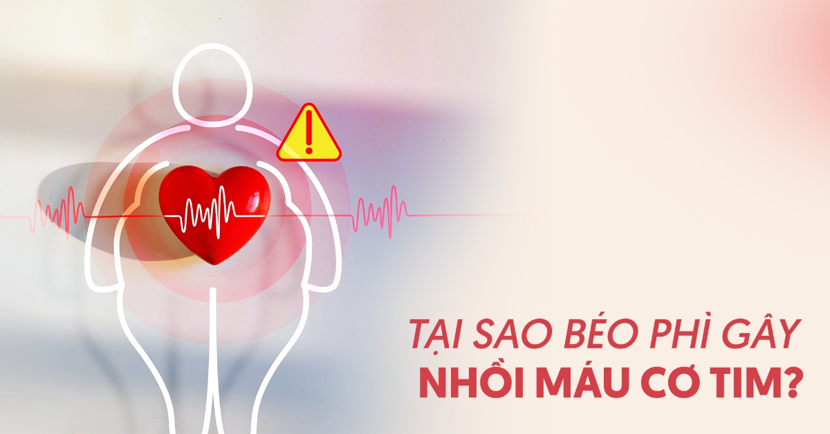 Tại sao béo phì gây nhồi máu cơ tim?